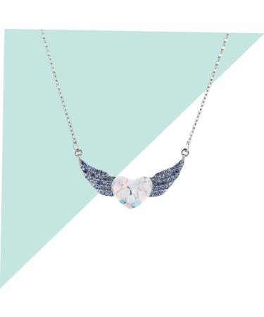 CALLARON A Necklace Necklaces Women Necklace Women Rhinestone Chain Pendant Miss Jewelry Korean Fashion - Buy Online on GoSupps.com