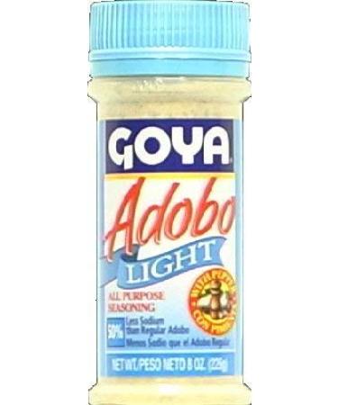 Goya Adobo Light Seasoning with Pepper - 8 oz | All-Purpose Seasoning Mix - Buy Online on GoSupps.com