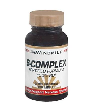 Windmill Vitamin B-Complex - 100 Tablets