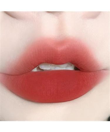  BADALO Velvet Mist Water Mist Lip Mud Soft Silky Matte Vegan White Lip Gloss Non-stick Lip Glaze Lipstick (Color : 196 Cinnabar Orange) - Buy Online on GoSupps.com