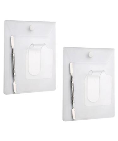 Ipetboom 6 Pcs Acrylic Palette Spatula Scraper Eyeshadow Palette Manicure Tools Professional Cosmetic Makeup Hand Mixing Makeup Spatula Blush Makeup Tools Stainless Steel Square 12x8.5cmx3pcs As Shownx3pcs