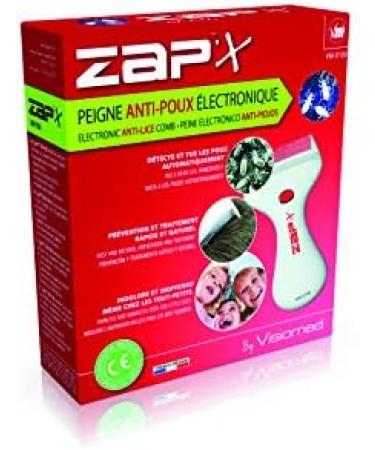 Zap X Electronic Lice Comb - Fast and Effective Lice Treatment Tool - Buy Online on GoSupps.com