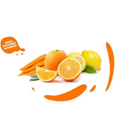  Italian Gourmet E.R. 8 x Yoga Succhi di Frutta Optimum Ace fruity flavour apple oranges carrots and lemons no added sugar refreshing drink 3 x 200 ml + Italian Gourmet Polpa di Pomodoro 400 g box - Buy Online on GoSupps.com
