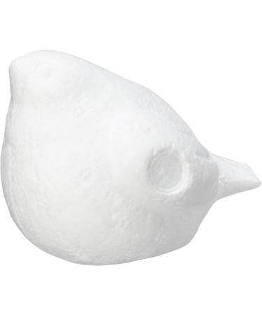 Glorex 3803 753 6 Styrofoam Bird White 5x5x1 cm - lightweight craft foam for DIY projects - Buy Online on GoSupps.com