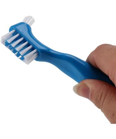 Ronlok 72 Pack Denture Brush - Hard Cleaning Toothbrush for False Teeth | International Shipping Available - Buy Online on GoSupps.com