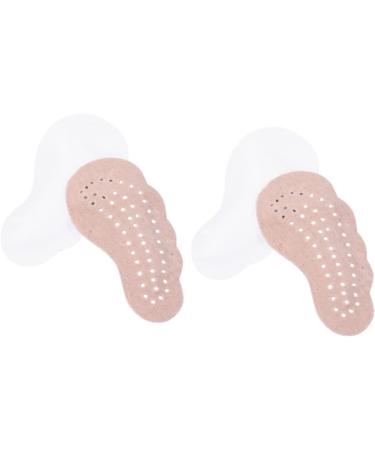FOMIYES High Heel Insoles - 2 Pairs Forefoot Pads for Women | Magnetic Leather Gel Foot Pads for Pumps & Boots - Buy Online on GoSupps.com