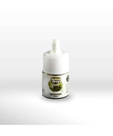 Premium Cardamom Extract - Ideal for Tea, Coffee, Cooking, Baking, Desserts | Rich Aroma & Quality | Pure Whole Green Cardamom Pod | Vegan | 0.17oz - Buy Online on GoSupps.com