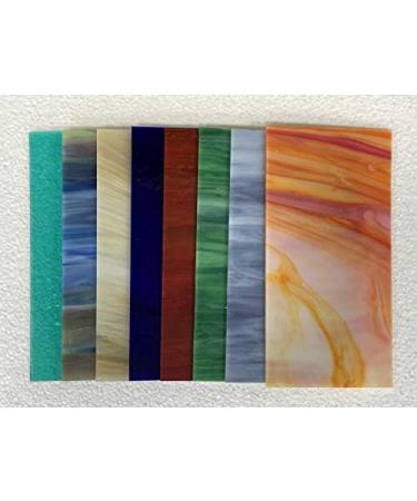 6 X 8 Variety Stained Glass Pack - 8 Sheets | Crafter's Best - Buy Online on GoSupps.com