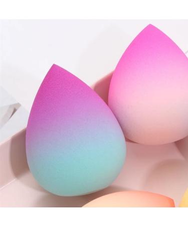 Soft And Elastic Color Cosmetics Egg Vibrant Make Up Sponge Achieve Seamless Makeup Looks Effortlessly(Black) - Buy Online on GoSupps.com