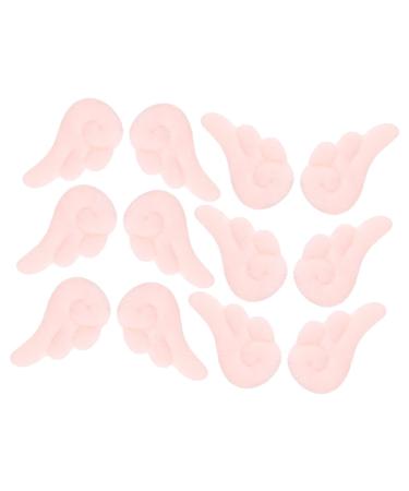 6 Pairs Angel Wings Hairpin Cartoon Hair Clips Pink Wing Hairpin Kawaii Accessories Hair Accessory for Women Lovely Hair Accessories Fabric Miss Birthday Present Make up