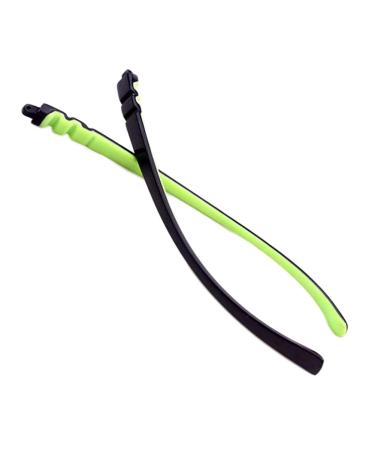 Glassen leg ear bridge holder 1 pair of silicone glasses for children arms accessories glasses substitute bars universal repair parts green