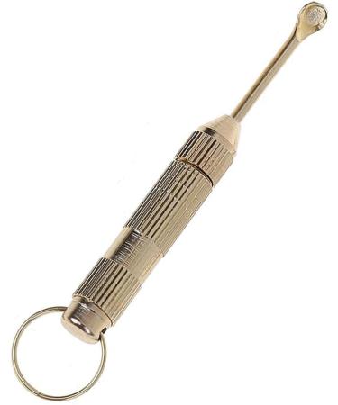 Buy 1Pc Gold 4-in-1 Mini Portable Screwdriver & Ear Care Keychain Kit - Earwax Removal Tools for Health & Household - Buy Online on GoSupps.com