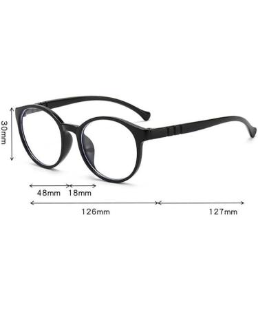 Zhuyiqz Retro Round Blue Light Blocking Reading Glasses +150 - Stylish Fatigue Relief for Computer Use - Buy Online on GoSupps.com