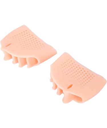 Hallux Valgus Corrector Silicone Toe Separator for Bunions and Foot Pain - Skin Color - Buy Online on GoSupps.com