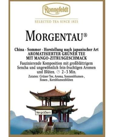 Ronnefeldt Morgentau Th vert aromatis 1000 g - Buy Online on GoSupps.com