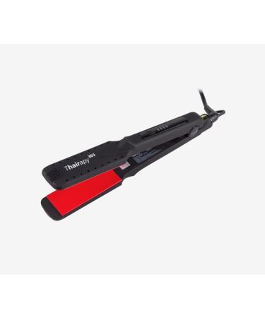 Thairapy 365 Flat Iron Set - Salon Quality 1.5" Extra Wide Plates Digital Temp Control 450 F-140 F Dual Voltage Hair Straightener & Comb - International Shipping Available - Buy Online on GoSupps.com