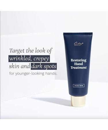 City Beauty Restoring Hand Treatment - Moisturizing Anti-Aging Hand Cream for Dry Hands Wrinkles & Dark Spots - Cruelty-Free & Wash-Resistant Skin Care - Buy Online on GoSupps.com