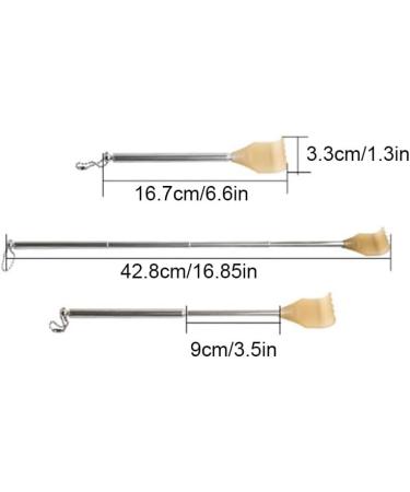 Buy Dijiusidy Telescopic Back Scratcher & Body Massager - Portable & Extendable Itching Tool for Health & Comfort - Buy Online on GoSupps.com