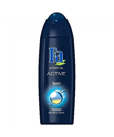 Fa Mens Shower Gel Active Sport Ginkgo 250 Ml - Buy Online on GoSupps.com