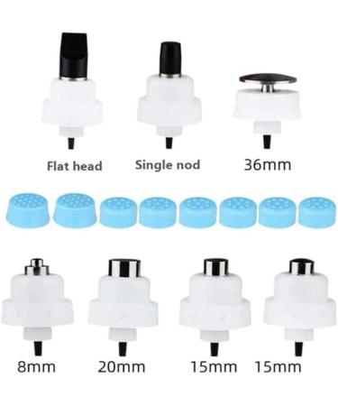 GBHJJ Shock Wave Therapy Device - ED Treatment with 7 Massage Heads | Electromagnetic Extracorporeal Therapy Massager - Buy Online on GoSupps.com