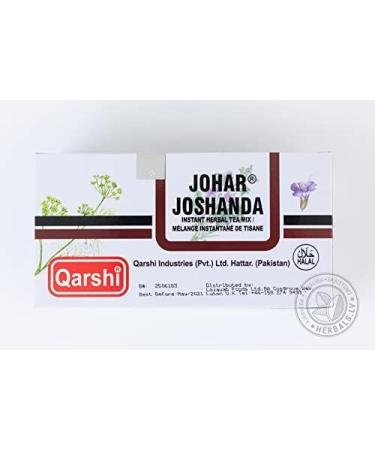 Qarshi Johar Joshanda Tea Pack of 3 - Flu Remedy & Herbal Cold 30 Pcs x 5g / Natural Tea - Buy Online on GoSupps.com