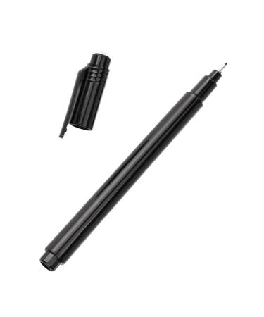 FOMIYES Nail Pen Nail Dotting Painting Drawing Pen Gel Nail Tool Nail Brush Pen Nail Polish Drawing Pen Art Graffiti Pen Manicure Dotting Pen Extension Gel Pen Abs To Color Drawing Tool 14X1X1CM Black