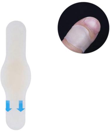 Buy Silicone Tape Bandages - 10pcs Hydrocolloid Pads for Foot Toe & Heel Protection - Size 2 Heel Protectors 6.5x2cm | International Shipping Available - Buy Online on GoSupps.com