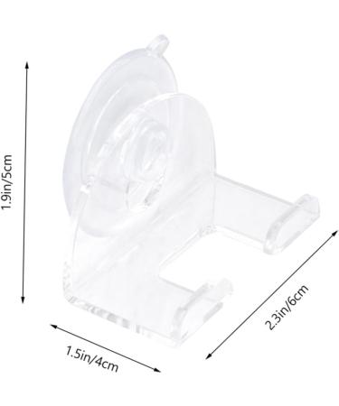Shop Cabilock 15 Wall-Mounted Shaver Holder - 5pcs Plastic Suction Cup Razor Stand for Bathroom - Durable & Easy to Install - Buy Online on GoSupps.com