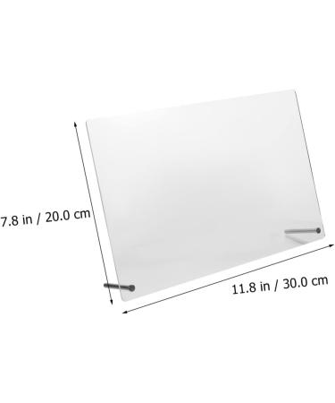 minkissy 1 set Display Strips Acrylic Design Salon Practice Transparent Board Rack Art Sample Practical for Holder and Showing with Tips Polish False Nail Professional Color Tip Clear - Buy Online on GoSupps.com