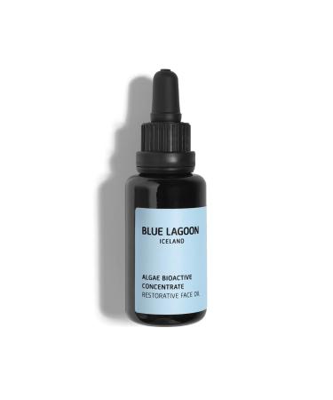 Blue Lagoon Algae Bioactive Concentrate Face Oil Icelandic Microalgae Anti-Aging Radiance Boosting Clean Skincare Collagen Support Lightweight Formula Reduces Fine Lines 1 fl oz (30 ml)