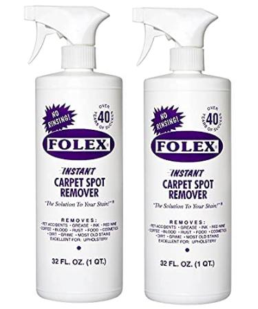 Folex Instant Carpet Spot Remover, 32 Fl Oz (Pack of 2)