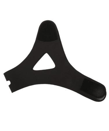 Anti Snoring Chin Strap for Sleep (Black) Effective Anti Snore Device for Sleep Adjustable and Breathable Anti Snore Reduction Device for Women and Men