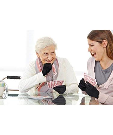 Doctor Developed Copper Arthritis Gloves for Women & Men + Handbook - Relieve Arthritis, Raynauds, RSI, Carpal Tunnel - Size Medium - Buy Online on GoSupps.com