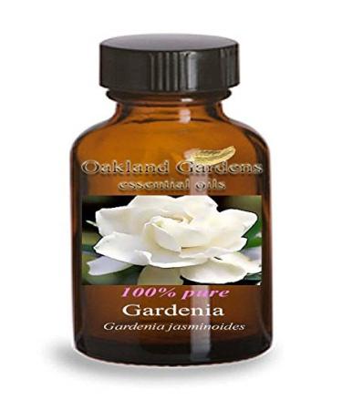GARDENIA Essential Oil - 100% Therapeutic Grade - Gardenia jasminoides - powerful love attracting scent - Essential Oil By Oakland Gardens (30 mL Dropper Bottle) 1 Fl Oz (Pack of 1)