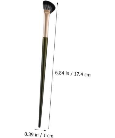 Beavorty 8 Pcs Nose shadow brush angled eyeshadow brush eyeshadow contour brush angled cosmetic brush makeup 17.4x1cmx2pcs Assorted Colorx2pcs - Buy Online on GoSupps.com