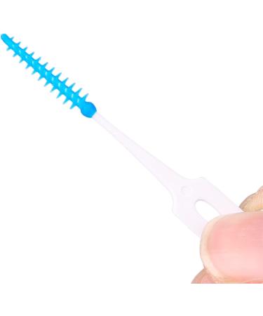 Interdental Brushes - 20-Piece Tooth Cleaning Set for Gaps | Blue Dental Brushes for Optimal Oral Care - Buy Online on GoSupps.com