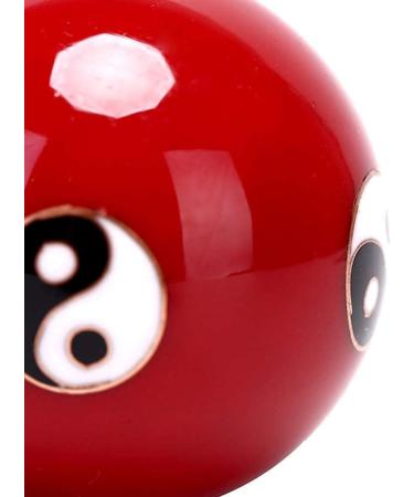 Hand Exercise Balls for Stress Relief - Chinese Health Meditation & Finger Therapy - Yin Yang Design (Color A) - Buy Online on GoSupps.com