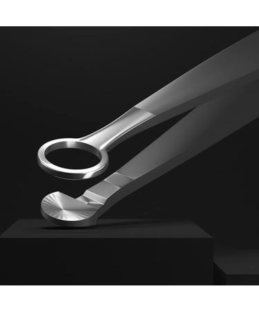 zutaa Universal Nose Hair Trimming Tweezers Stainless Steel Eyebrow Nose Hair Cut Manicure Trimming Makeup Scissors - Buy Online on GoSupps.com