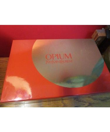 Yves St Laurent Opium Perfume Set 4 pcs New in Compatible with Box - Buy Online on GoSupps.com