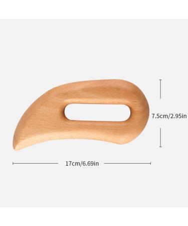 Wooden Body Massage Tool for Lymphatic Drainage - Enhance Your Wellness | International Shipping Available - Buy Online on GoSupps.com
