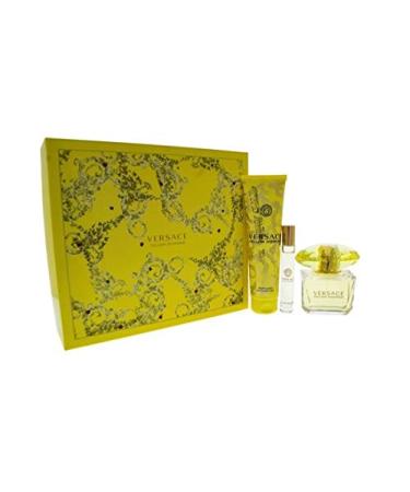 Versace Yellow Diamond 3count 8.33 Ounce (Pack of 1) - Buy Online on GoSupps.com