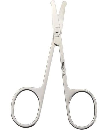 Motanar 3.5-Inch Stainless Steel Pet Grooming Scissors - Round-Tip for Nose, Ear, Face and Paw Hair - Buy Online on GoSupps.com