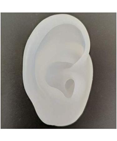 Soft Silicone Ear Model - Simulation Ear Model Soft Silicone Ear Model for Acupuncture Ear Picking Practice Studs Headset Earring Display Props - Buy Online on GoSupps.com