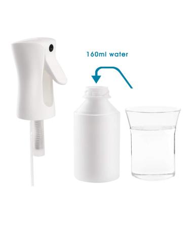 YAMYONE Continuous Hair Spray Bottle - Fine Mist, Versatile for Hairstyling, Plants & More - White (1 Pack) - Buy Online on GoSupps.com