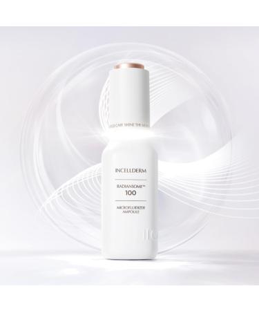 INCELLDERM Radiansome100 Microfluidizer Ampoule Premium Korean K-Beauty Skin Care for Wrinkle Improvement | 30ml / 1.01 fl oz - Buy Online on GoSupps.com