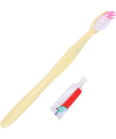 PartyKindom 200 Pcs Travel Disposable Toothbrushes - Mini Plastic Toiletries in Assorted Colors for International Shipping - Buy Online on GoSupps.com