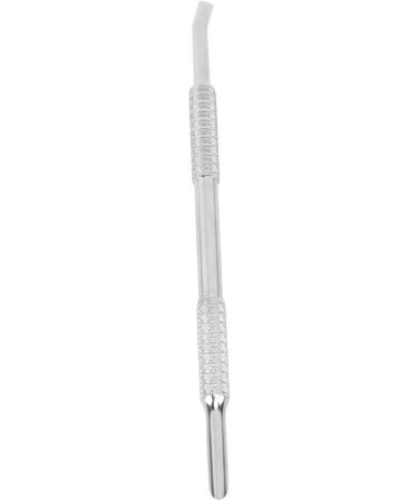 Stainless Steel Double Ended Cuticle Pusher Precision Nail Care Tool Ergonomic Design Suitable for Professional & Home Use with Non-Slip Design Portable for Manicure Pedicure - Buy Online on GoSupps.com