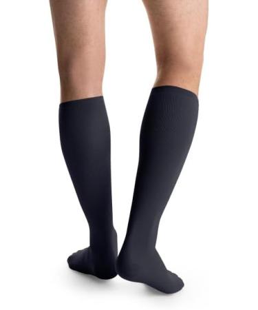 Jobst Travel Socks for Men & Women - Prevent Travel Thrombosis Soft & Breathable Cotton Navy Size 3 - Buy Online on GoSupps.com