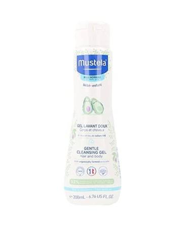 B b Gentle Cleansing Gel Hair and Body 200 ml Almond 200 ml (Pack of 1)