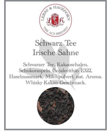 Lerbs & Hagedorn Lerbs & Hagedorn Irish cream of black tea | Whiskey and cocoa flavor 250 g (approx. 20 liters) Cocoa shells chocolate apples